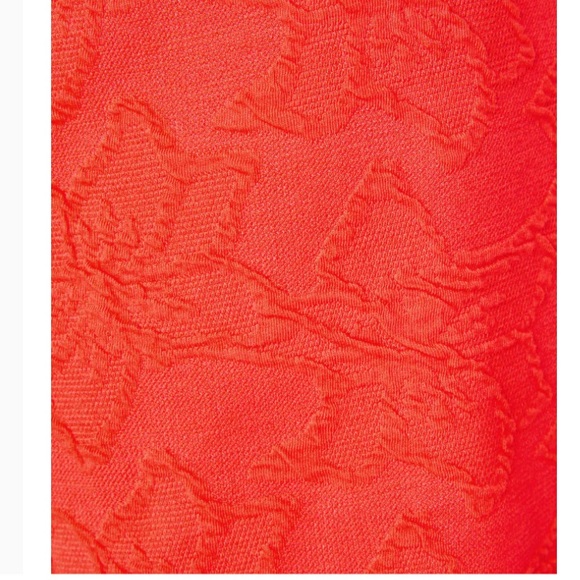 NWT Lilly Pulitzer Girls Mini Knowles Dress in Ruby Red Knit Pucker Jacquard - Picture 9 of 11